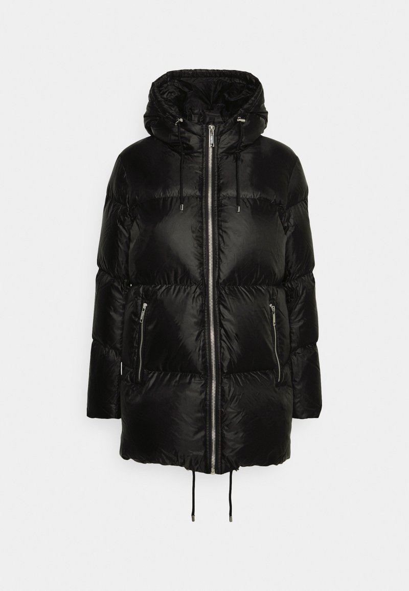 Damen Parkas | MICHAEL Michael Kors MK LOGO TAPE PUFFER Daunenmantel black/schwarz - GJ08945 Damen Parkas | MICHAEL Michael Kors MK LOGO TAPE PUFFER Daunenmantel black/schwarz - GJ08945