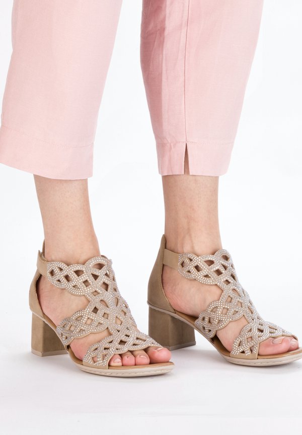 RIEMCHEN - Riemensandalette - beige