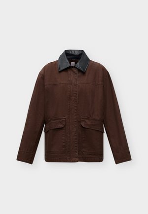 GAP, BARN JACKET - Καλοκαιρινό μπουφάν - woodsy brown