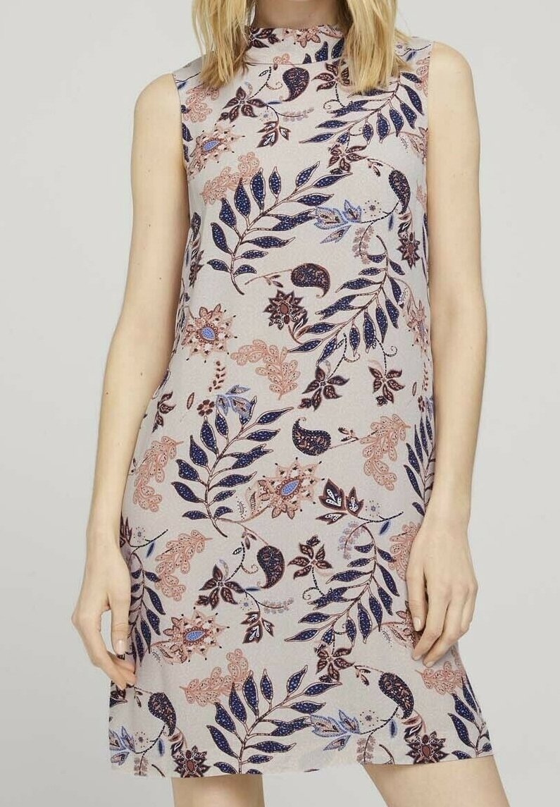 TOM TAILOR Freizeitkleid - beige
