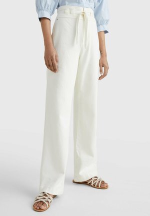 Straight leg jeans - white