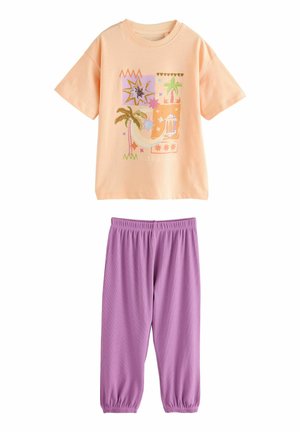 REGULAR FIT - JOGGER EID SET - Pidžaamakomplekt - purple orange