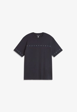 Thinking Mu, THINKING MU T-SHIRT AARON - T-shirt imprimé - blue
