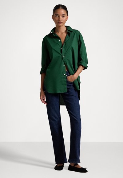 Polo Ralph Lauren OVERSIZE FIT COTTON TWILL SHIRT - Pogājama blūze - northwest pine