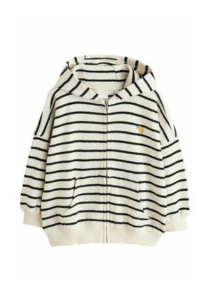 Tröja med dragkedja - stripe