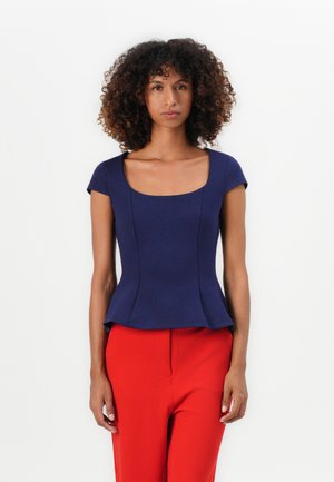 Top - evening blue