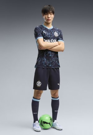 Puma, OLYMPIQUE DE MARSEILLE 26/27 SHORTS - Vereinsmannschaften - new navy-baltic sea blue