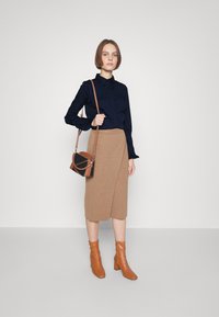 Mos Mosh FLIP SHIRT - Košilová halenka  - night blue