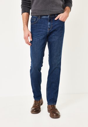 PIPE MIT KOMFORT - Slim fit jeans - mid blue used