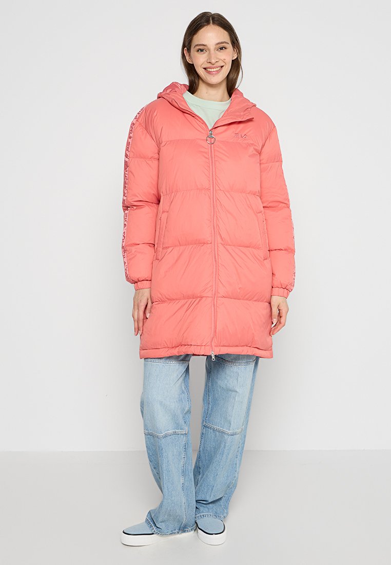Fila Wintermantel koraalrood
