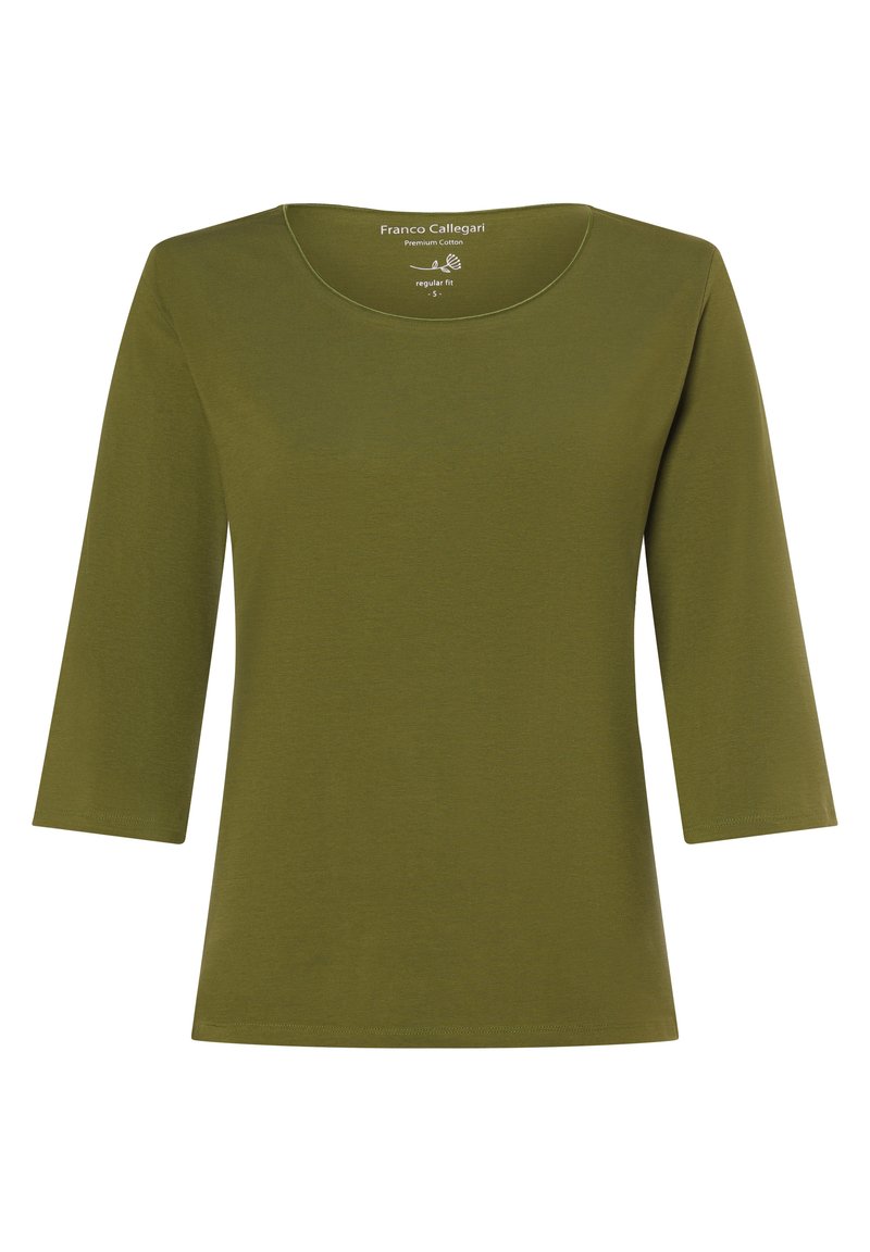 Franco Callegari Langarmshirt - erbse