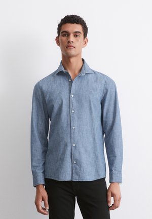 SHAPED - Hemd - multi  light indigo