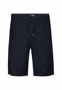 CHINO LARGO - Pantaloni scurți - navy blue