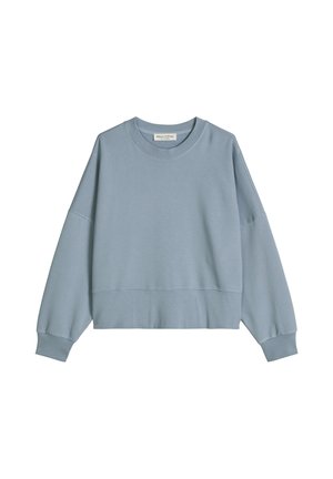 Marc O'Polo, MARC O'POLO SWEATSHIRT RELAXED MIT RECYCELTER BAUMWOLLE - Sweatshirt - stormy sea