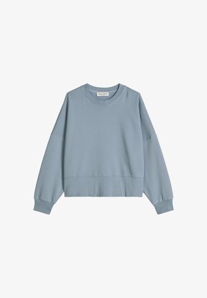 Marc O'Polo, MARC O'POLO SWEATSHIRT RELAXED MIT RECYCELTER BAUMWOLLE - Sweatshirt - stormy sea