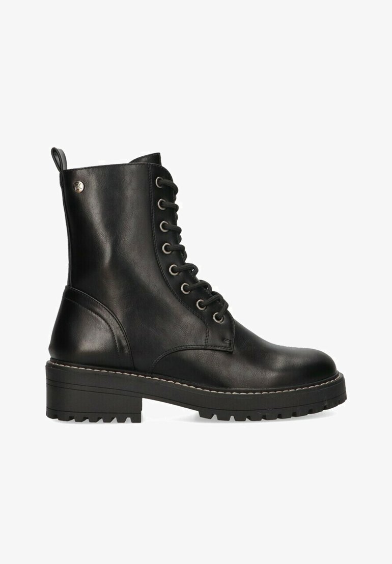 ETIKA BOTIN BUDAPEST - Botines con plataforma - black