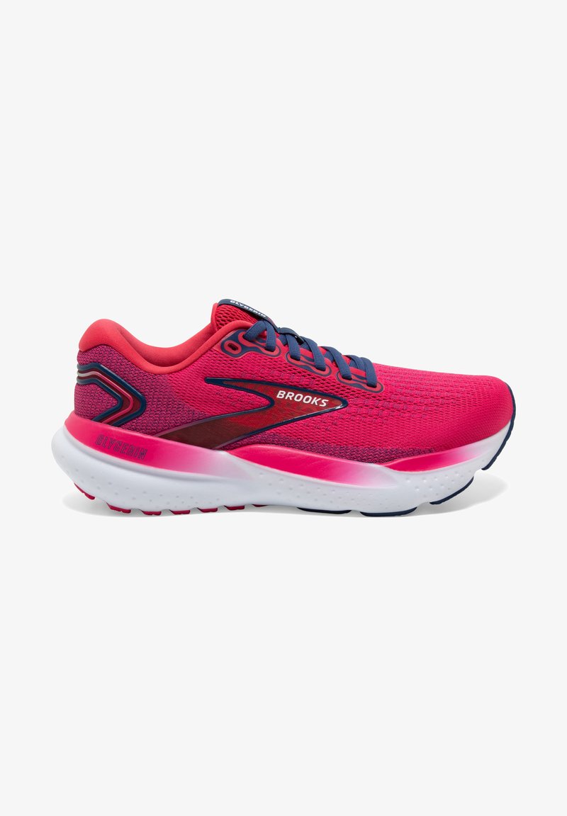 Ultra Running Shoes Raspberry Brooks GLYCERIN 21 - Road running shoes - raspberry estate blue/pink ...