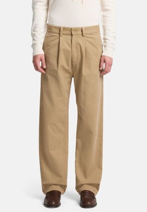 PLEATED - Chino - beige