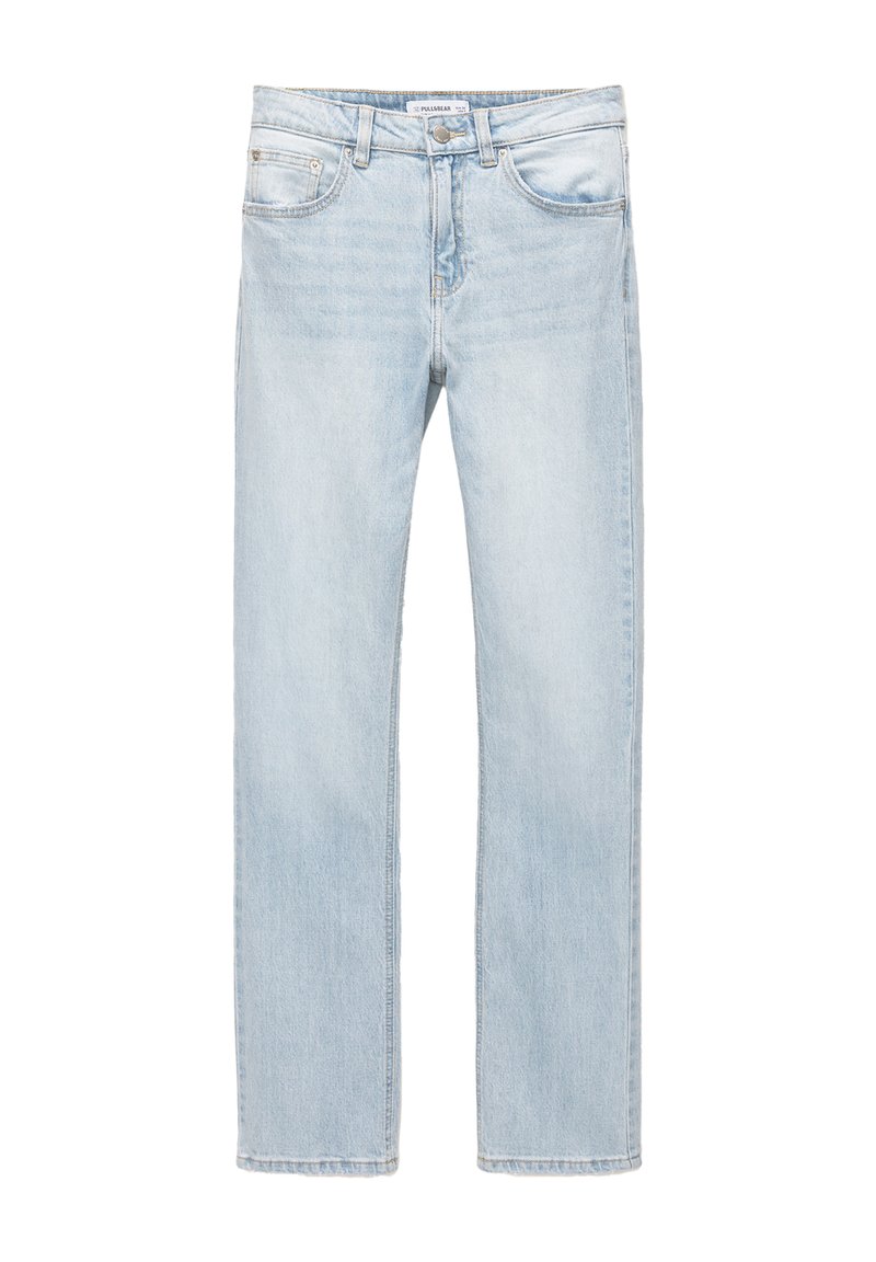 PULL&BEAR Straight leg jeans blauw denim/bluedenim PULL&BEAR Straight leg jeans blauw denim/bluedenim