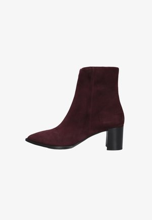 Notre-V, NOTRE-V DAMES ENKELLAARSJES 35239. - Lage laarzen - camoscio mulberry