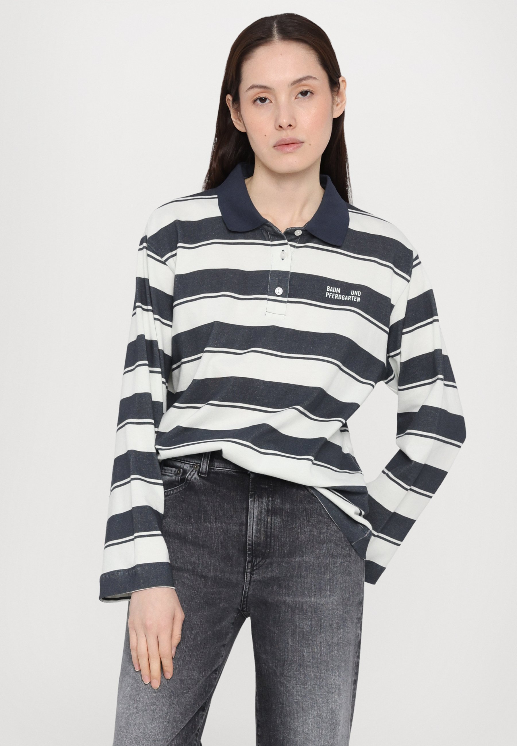 Baum und Pferdgarten JEANNE - Poloshirt - baritone blue/schwarz