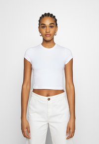Weekday SABRA 2 PACK - T-shirt básica - black/white