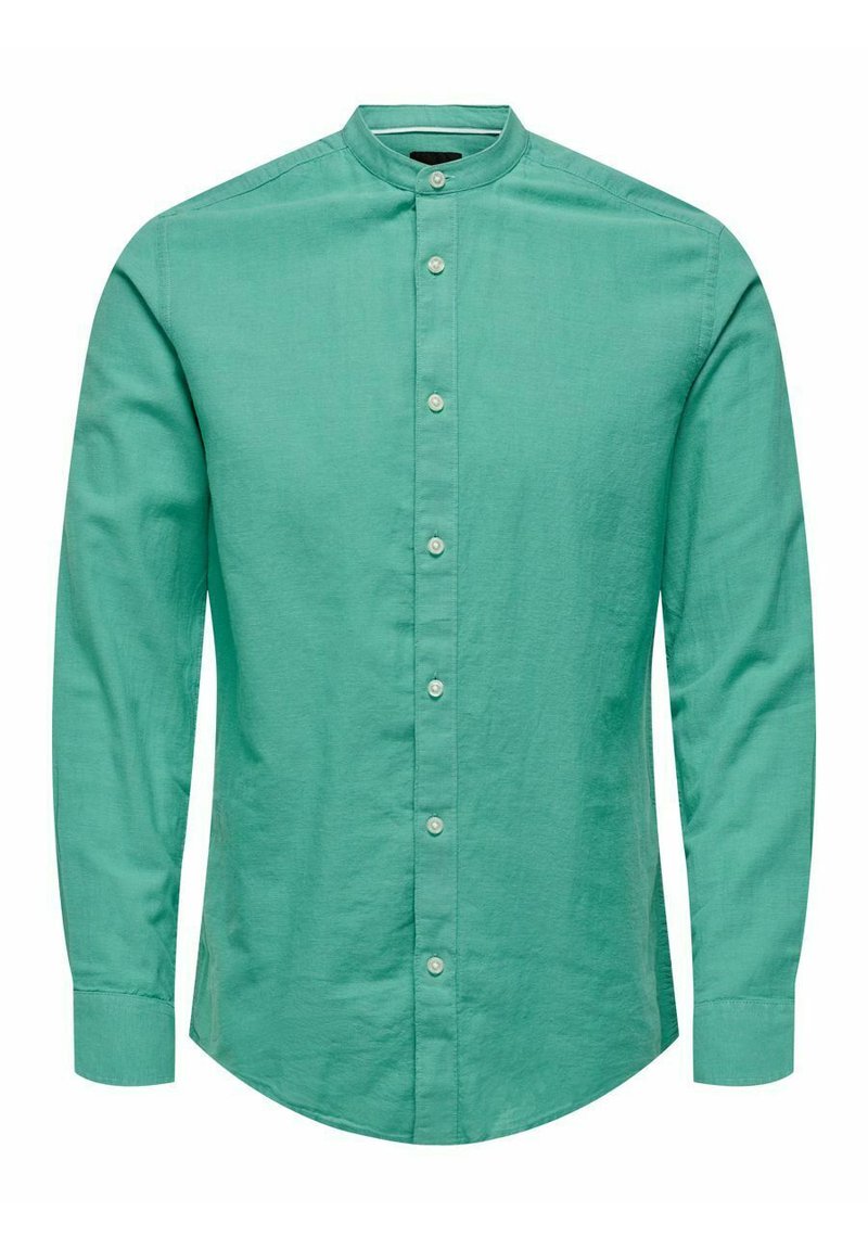 Only & Sons ONSCAIDEN MAO - Camicia - lagoon