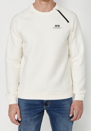 Sweatshirt - off-white