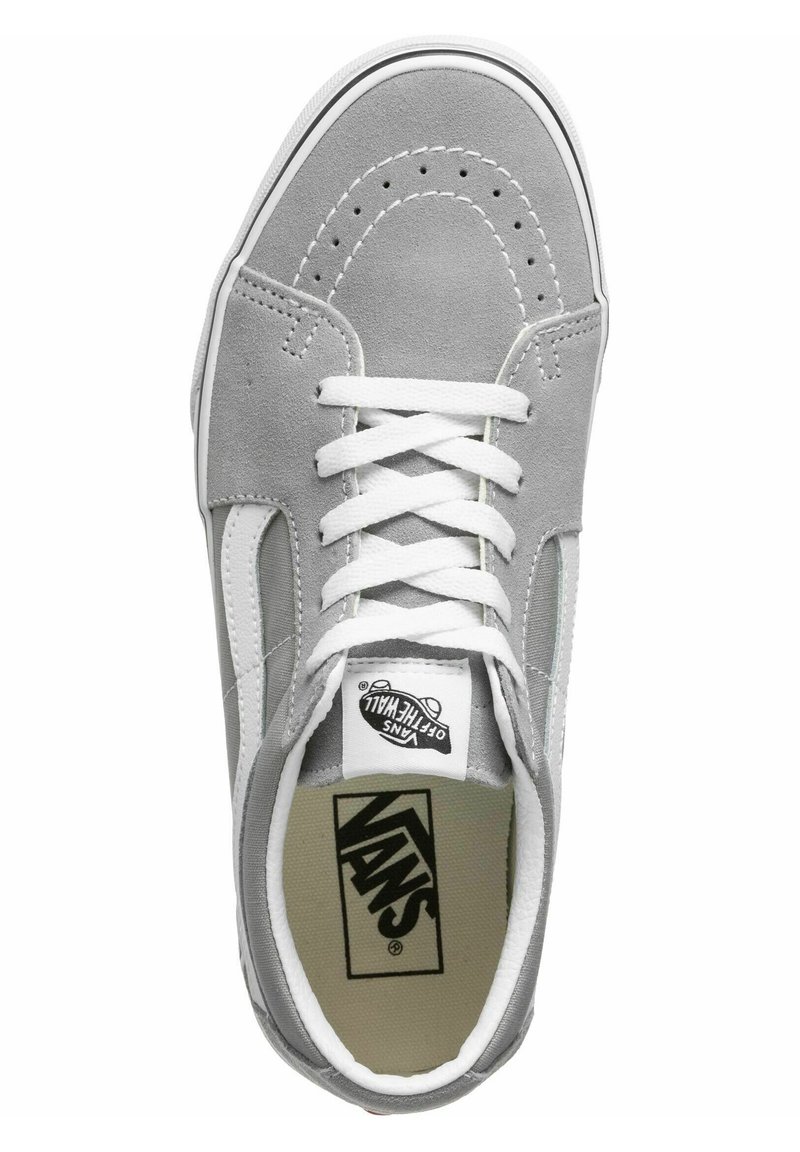 vans white & gray sk8 low shoes