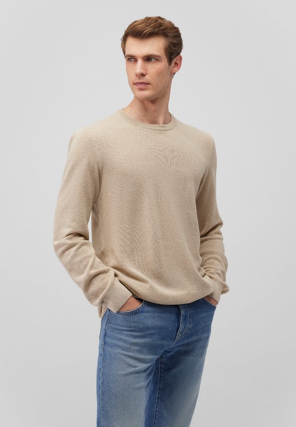 REGULAR CREW NECK - Strickpullover - pelican