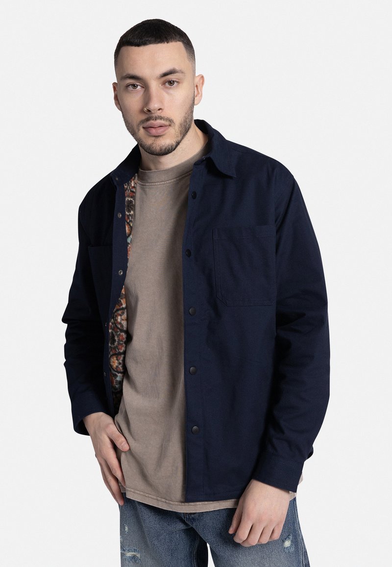 Redefined Rebel LORENZO OVERSHIRT - Ελαφρύ μπουφάν - sky captain