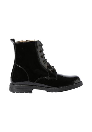 Botines con cordones - black