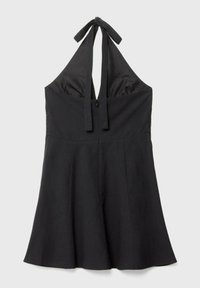 Stradivarius HALTER - Denné šaty - black