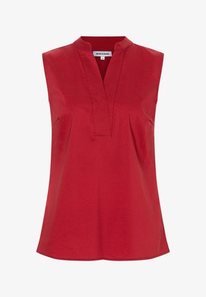 More & More, MORE & MORE ÄRMELLOSE, SCHMALE BASIC-BLUSE - Blouse - red pepper