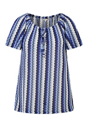 MS Mode, TOP - Blouse - multi blue