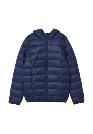 CAPOSPALLA TINTA UNITA - Veste d'hiver - blu scuro