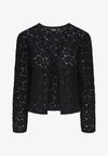 PCRANESSA TIE CARDIGAN - Ζακέτα - black