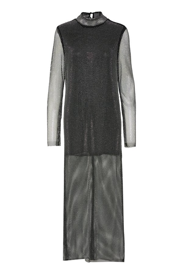 YADE DRESS - Maxi dress - silver glitter2