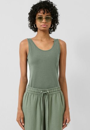 Top - dunkles salbeigrün