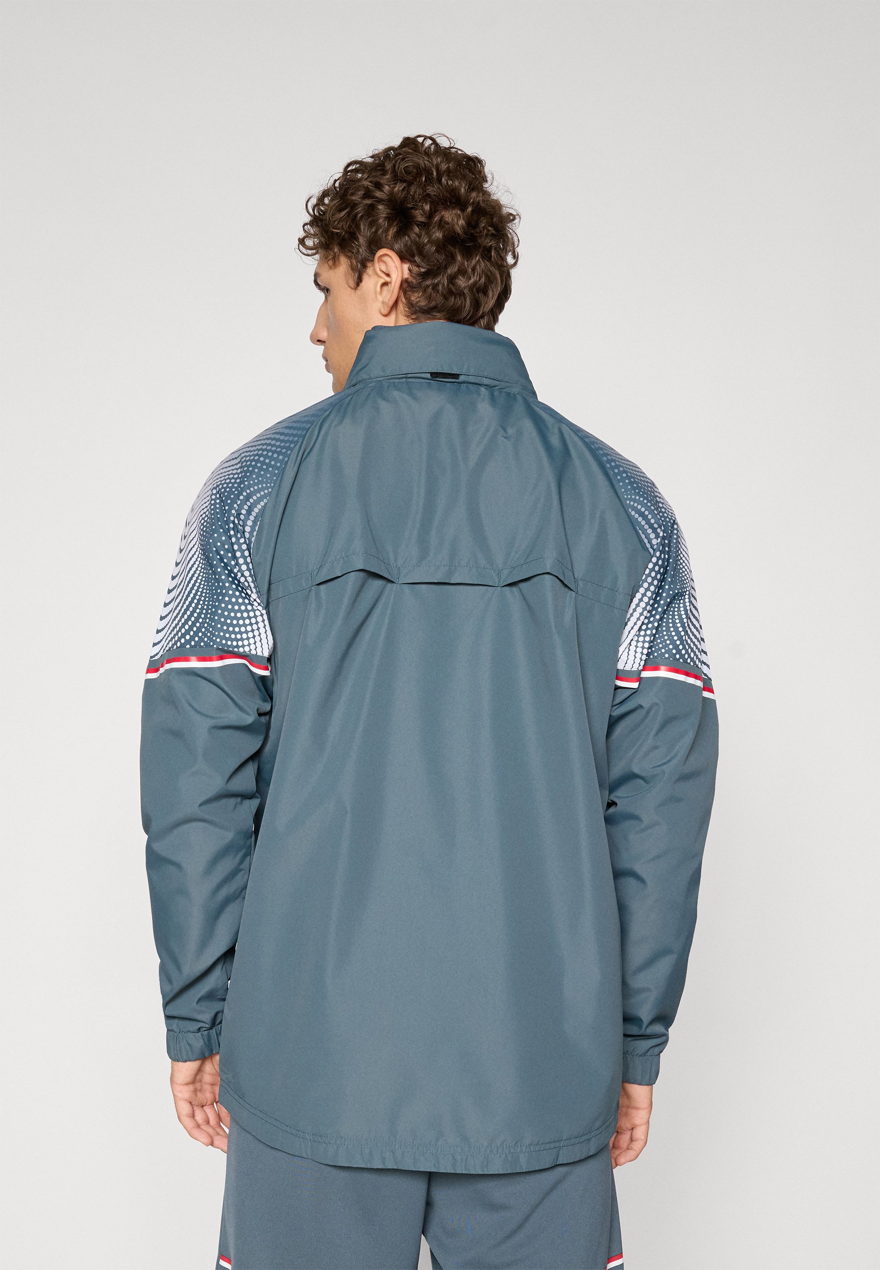Mizuno RAIN JACKET MONACO - Outdoor jacket - dark slate/dark grey