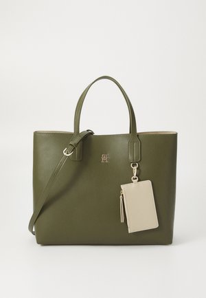 Tommy Hilfiger ICON SATCHEL - Shoppingveske - huntsman green