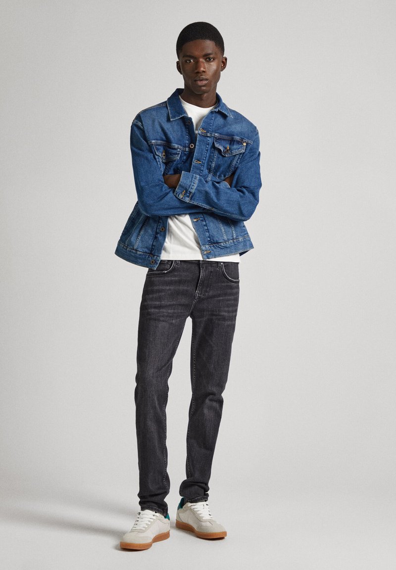 Pepe Jeans Slim fit jeans zwart denim/blackdenim Pepe Jeans Slim fit jeans zwart denim/blackdenim