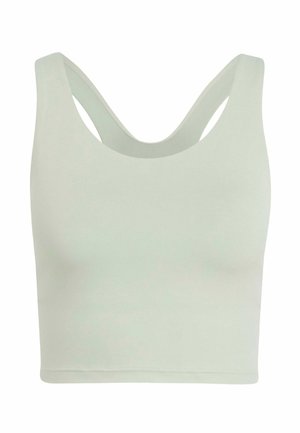 adidas Performance, ALL ME MEDIUM SUPPORT BRA TANK - Débardeur - halo green