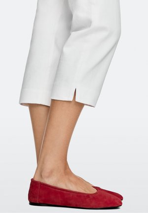 Massimo Dutti, Ballerina shoes - red
