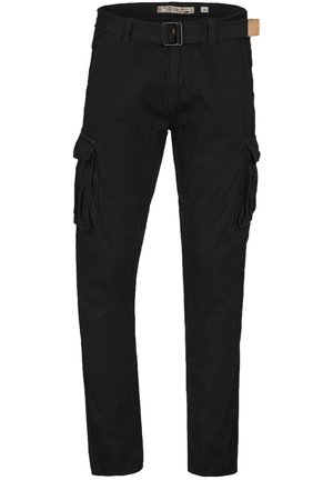 INDICODE JEANS WILLIAM - Cargo trousers - new black