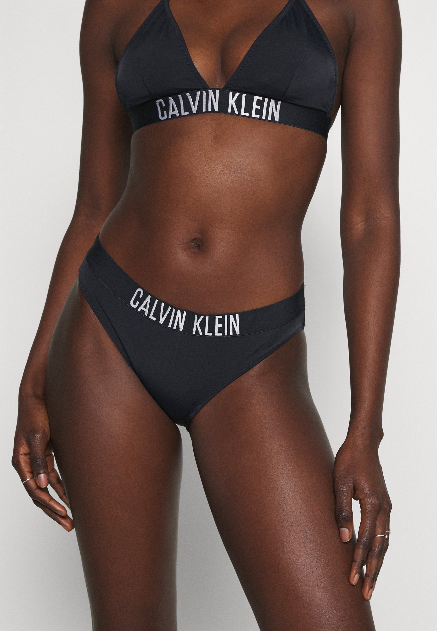 Calvin Klein Swimwear INTENSE POWER CLASSIC - Bikini bottoms - black -  