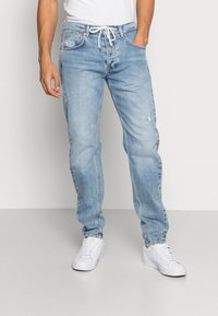Pepe Jeans CALLEN CURVE - Calças de ganga de perna direita - denim