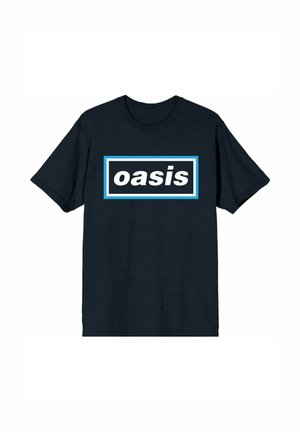 MAINE ROAD EVENT LOGO - Print T-shirt - navy