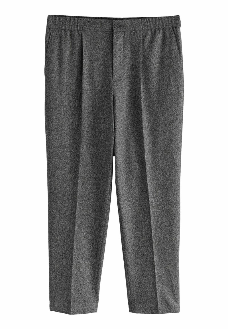 Next SMART TEXTURED-REGULAR FIT - Trousers - grey