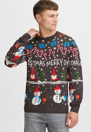 BHCHRISTIAN - Strickpullover - charcoal mix